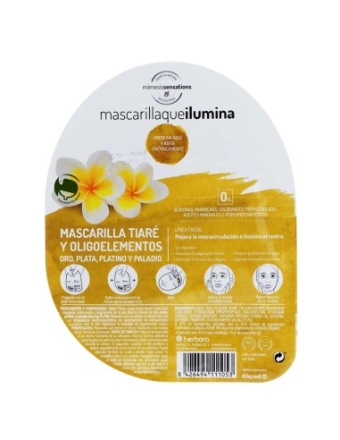 Mascarilla que ilumina