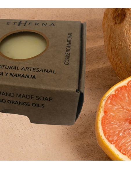 Jabón Natural Oliva-Naranja