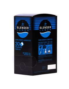 Slender Lunch Soluble - Ayuda en la pérdida de peso para...