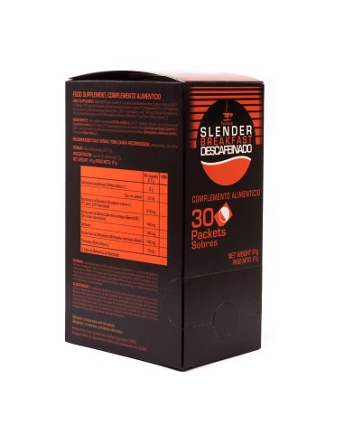 Slender Breakfast Decaf Soluble - Ayuda en la...