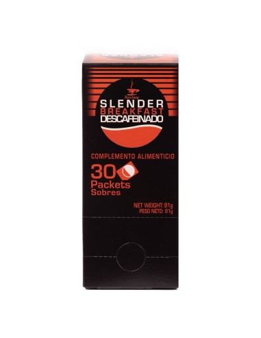 Slender Breakfast Decaf Soluble - Ayuda en la...