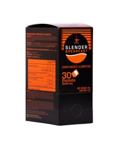Slender Breakfast Soluble - Weight loss aid for breakfast 2