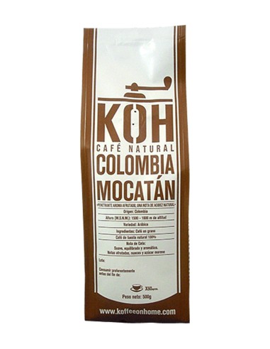 Café en Grano Arábica Colombia 500gr