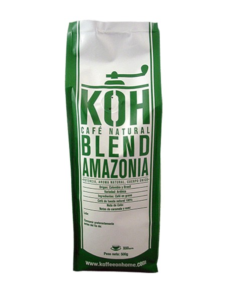 Café en Grano Arábica Blend Amazonia 500gr