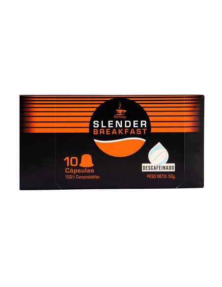 Slender Breakfast Decaf - Ajuda à perda de peso ao pequeno-almoço